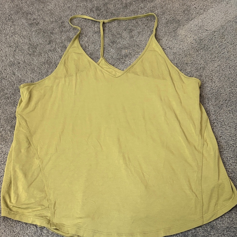 Lululemon Athletica Soft Green Camisole
